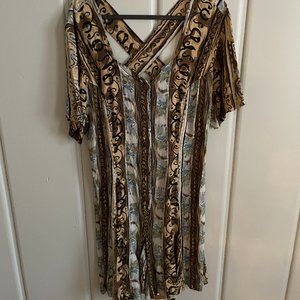 Vintage Abstract Romper
